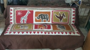 Batik Cover for my Sofa