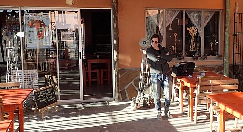 Catherine at Betanie cafe